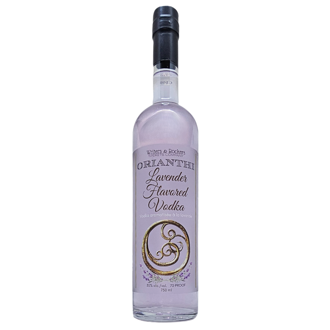 Orianthi's Lavender Flavored Vodka